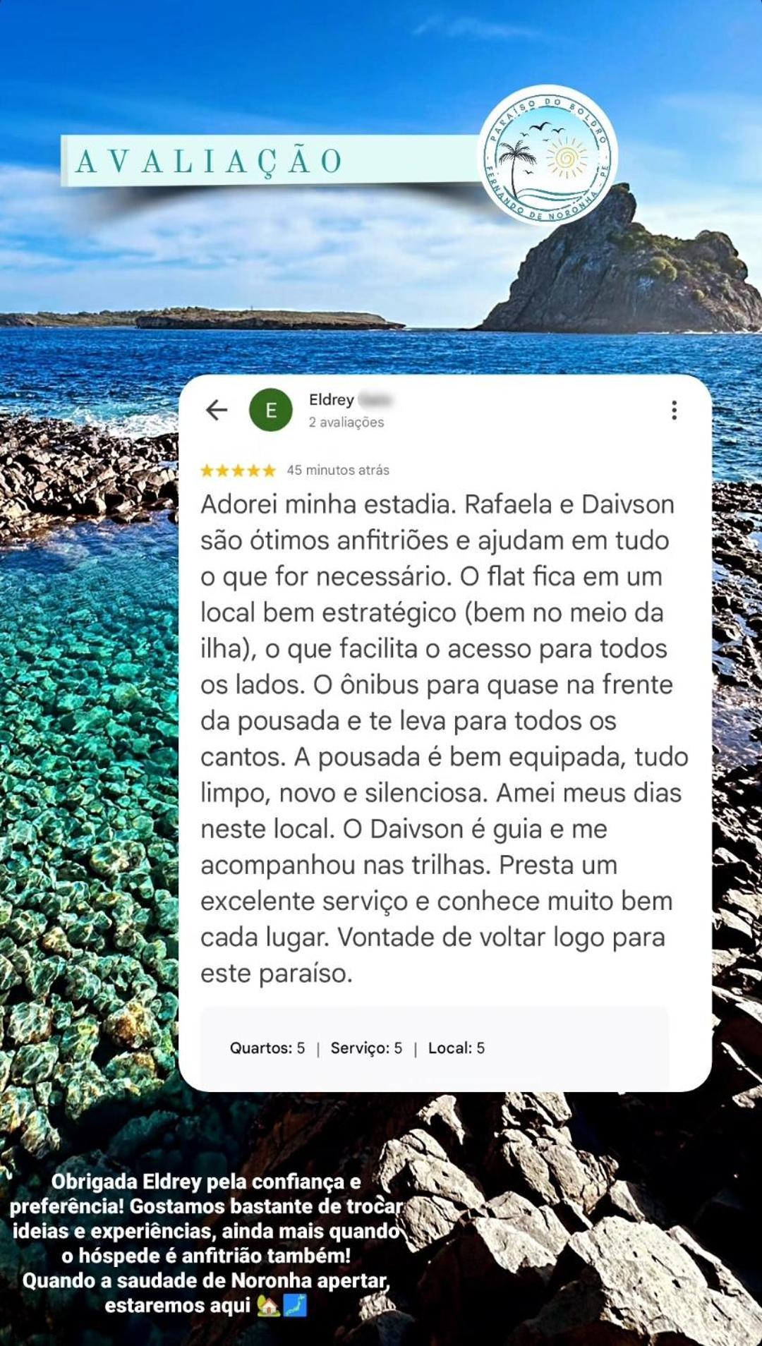 Paraiso Do Boldro Flat Fernando de Noronha Exterior photo